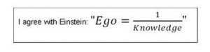 Ego Knowledge graphic